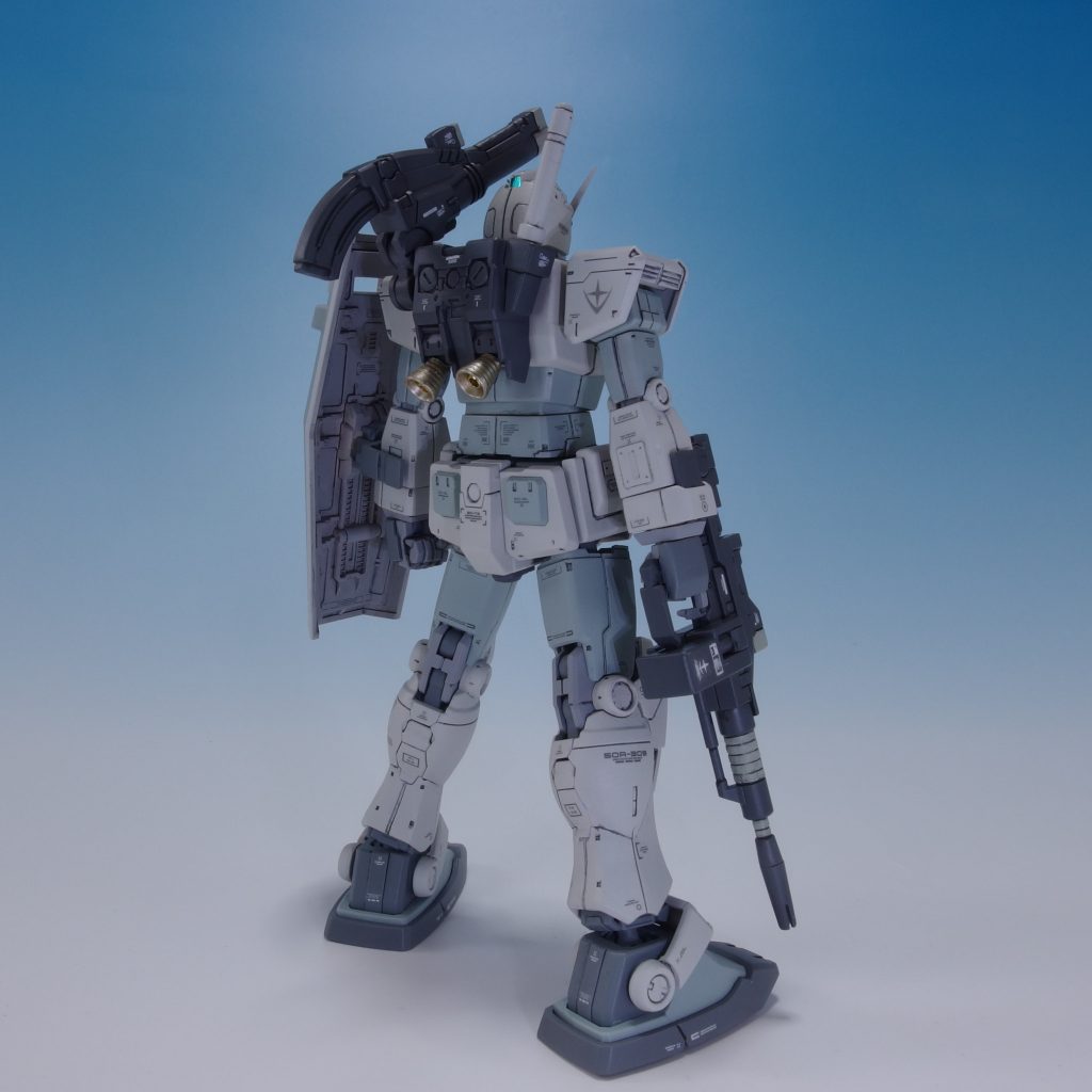 GMⅡのスリッパを使用したため、足が大きめです。