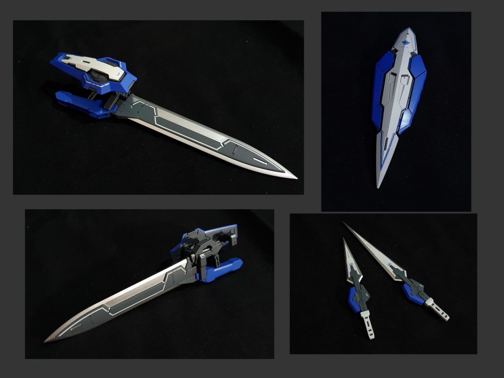 MG ガンダムアヴァランチエクシア 改修 塗装済完成品–2枚目/制作者：gemodels