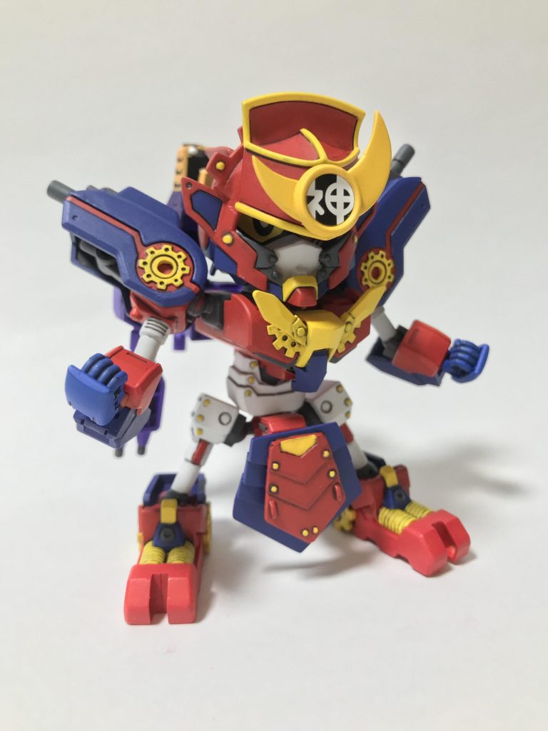 千代錦との絆で鉄機武者三日月丸に変幻