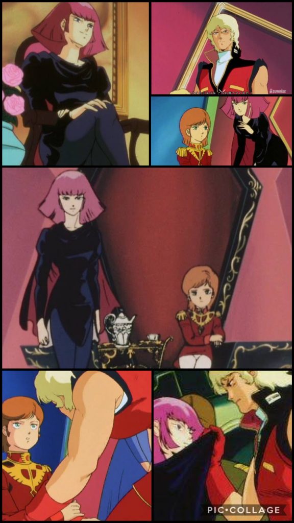 −アクシズ内−クワトロ「ハマーン。」ハマーン「久しいな、シャア。ミネバ様、お願いします。」クワトロ「お久しぶりです、ミネバ様。」ミネバ「シャア。ながいあいだの ていさつごくろうだった。いよいよアクシズが うごきだすときがきた。ざびけ さいこうのために、ちからをかしてくれよ。」ハマーン「おいシャア、ミネバ様ににじり寄るな。無礼だぞ。」ミネバ「すぺーすのいどの しんのはんえいは、じおんのふっこう いかんにかかっている。じおん・だいくんの.....。」ハマーン「シャア、ミネバ様に寄るな!近すぎる!このロリコンが!ええい寄るな!」ミネバ「ハマーン、私このおじさん怖い。」クワトロ「私を“おじさん”だと!?ええい!ハマーン!よくもミネバをこうも育ててくれた!偏見の塊の人間を育てて何とするか!私は、おじさんでは無い!帰る!」ハマーン「は?」−アーガマ艦内−クワトロ「ええい、やはりダメだったか。」ブライト「なにやってんの大尉。」クワトロ「ミネバの育て方に納得いかなくてな。少女は少女らしくあってほしいものだ。」ブライト「この土壇場でロリ特性発生させるのは止めてほしいな。」クワトロ「これでアクシズは我々の敵となった。やはりこうなる運命なのか。」ブライト「大尉のせいだが。」クワトロ「だが我々の当面の敵はティターンズだ。コロニーレーザーを抑えきれれば勝機はある。私はMS隊でハマーンとティターンズのMS撃退にあたる。カミーユにはFA−Zガンダムでのティターンズ艦隊への例の作戦であたってもらうとしよう。ラーディッシュのMS隊には、エゥーゴ艦隊の護衛を担当してもらう。」ブライト「大尉のせいで、かつてない厳しい戦いになる。」クワトロ「だが、やらねばならん。」ブライト「よし、カミーユにも準備を急がせよう。」−アクシズ内−ハマーン「シャアめ、何故我らと手を組もうとせぬ。ジオン復興の為には、やはりシャアの手助けが必要なのだ。」兵士「ハマーン様、ティターンズとエゥーゴの戦闘が始まります。エゥーゴはグリプス2、”コロニーレーザー“をティターンズから奪取した模様です。」ハマーン「状況説明ご苦労。ティターンズは今までの戦いで相当疲弊している。指導者であったジャミトフ、艦隊を指揮していたバスクはすでに亡くなったと聞く。あとはシロッコという者の采配次第という訳か。」兵士「この状況、我らはどうしますか?」ハマーン「この戦いはアースノイド側とスペースノイド側の戦いだが、連邦内部の派閥争いでもある。シャアが我らに賛同しない以上、どちらかに加担は出来ぬ。しかしコロニーレーザー、あれはこれからの我らアクシズの復権に必要だ。エゥーゴの頭を抑える必要があるのだ....。」兵士「つまり...。」ハマーン「やはり我らにはシャアが必要という事だ。シャアはダカールでの演説があった通り今やエゥーゴの指導者でもある。あのシャアの事だ、この戦いでもMS隊を率いて戦場に出てくる。そこを捕獲する!良いな!?」兵士「はっ...!!」ハマーン「シャアに戻ってきて欲しいから、って訳じゃないんだからね!」兵士「え?あ、ハイ...。」ハマーン「ガザ隊、出るぞ!」