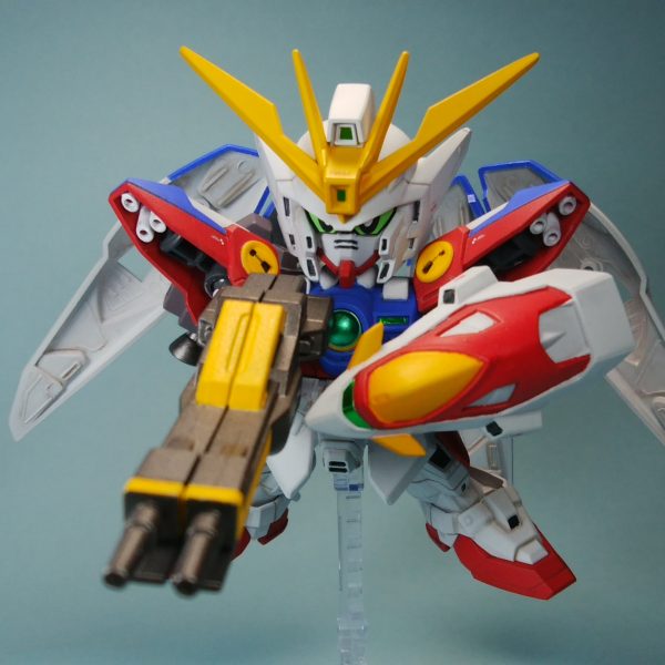 SD ウイングガンダムゼロ 塗装完成品 SDガンダム 機動戦士 ガンプラ SDEX ウイングガンダムゼロ(TV版)|G三さんのガンプラ作品
