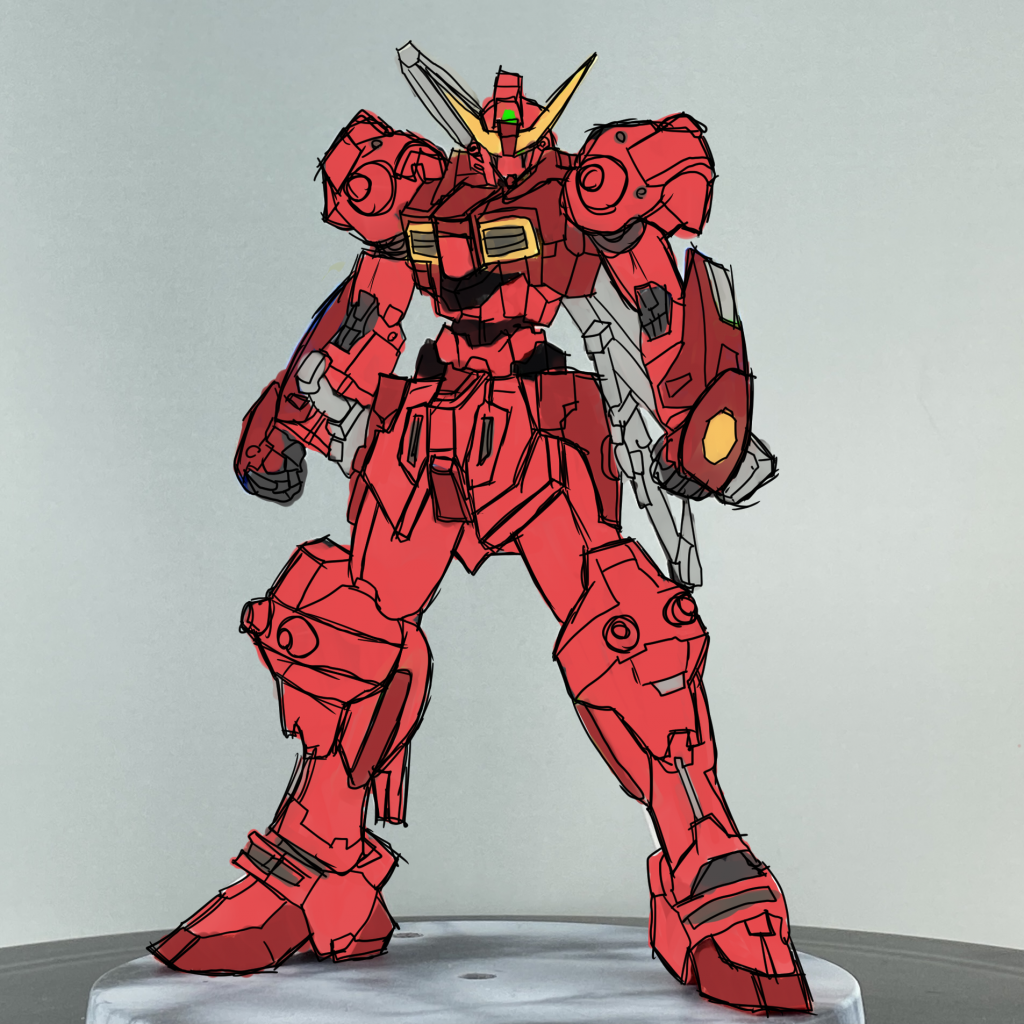 カラーボツ案テスタメントカラーにしようか最後まで悩みました