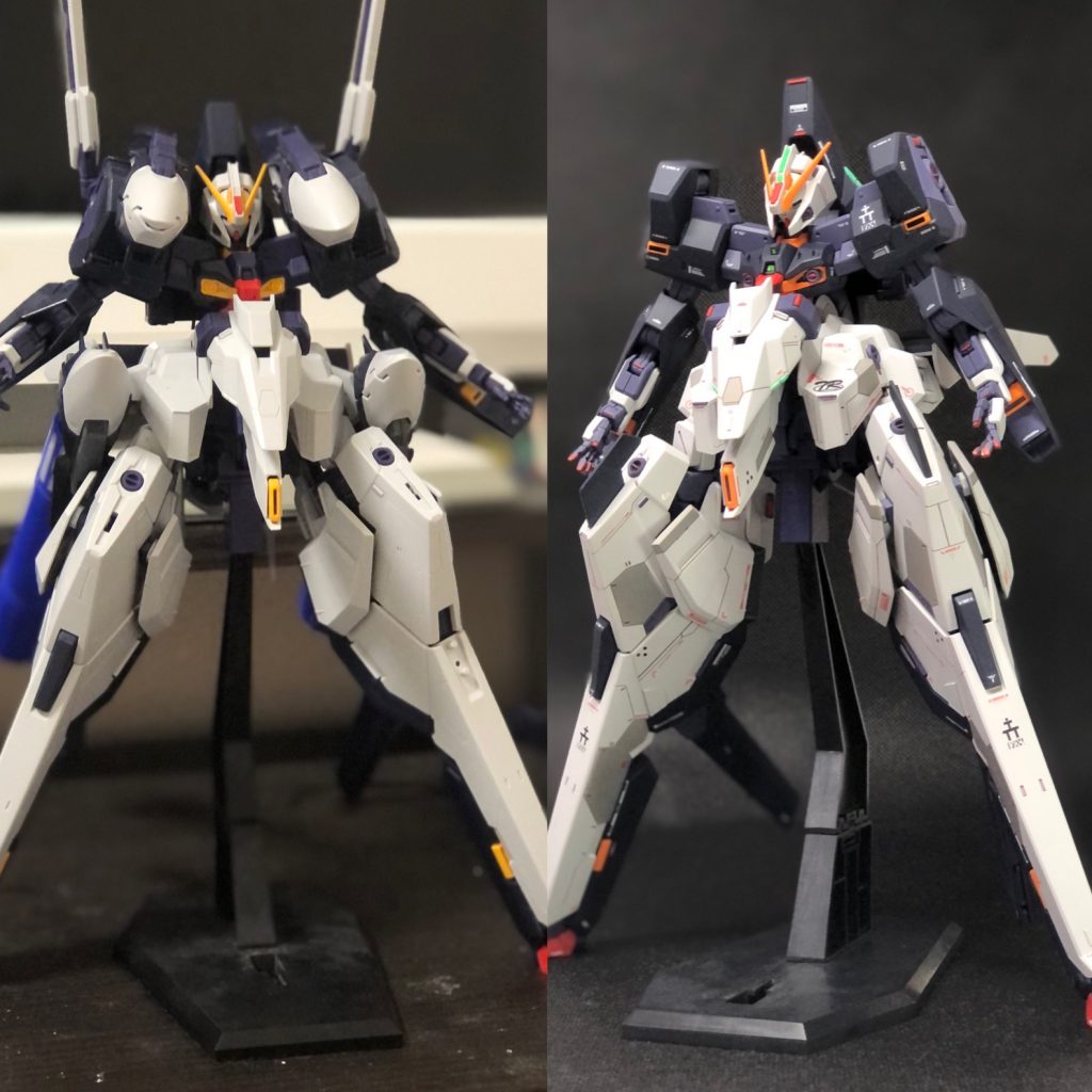 ⬆︎素組み比較最後までご覧頂きありがとうございました。