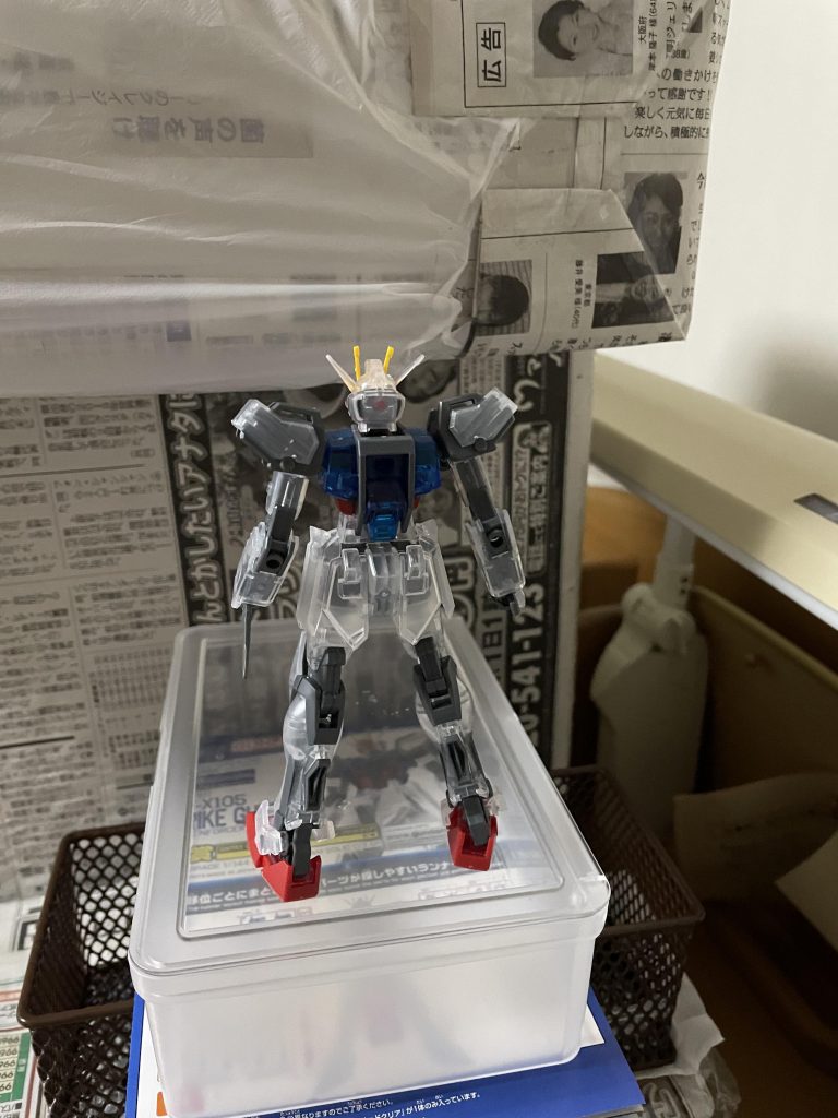 EGストライクガンダム(1番くじ景品)–4枚目/制作者:ガンプラ初級者