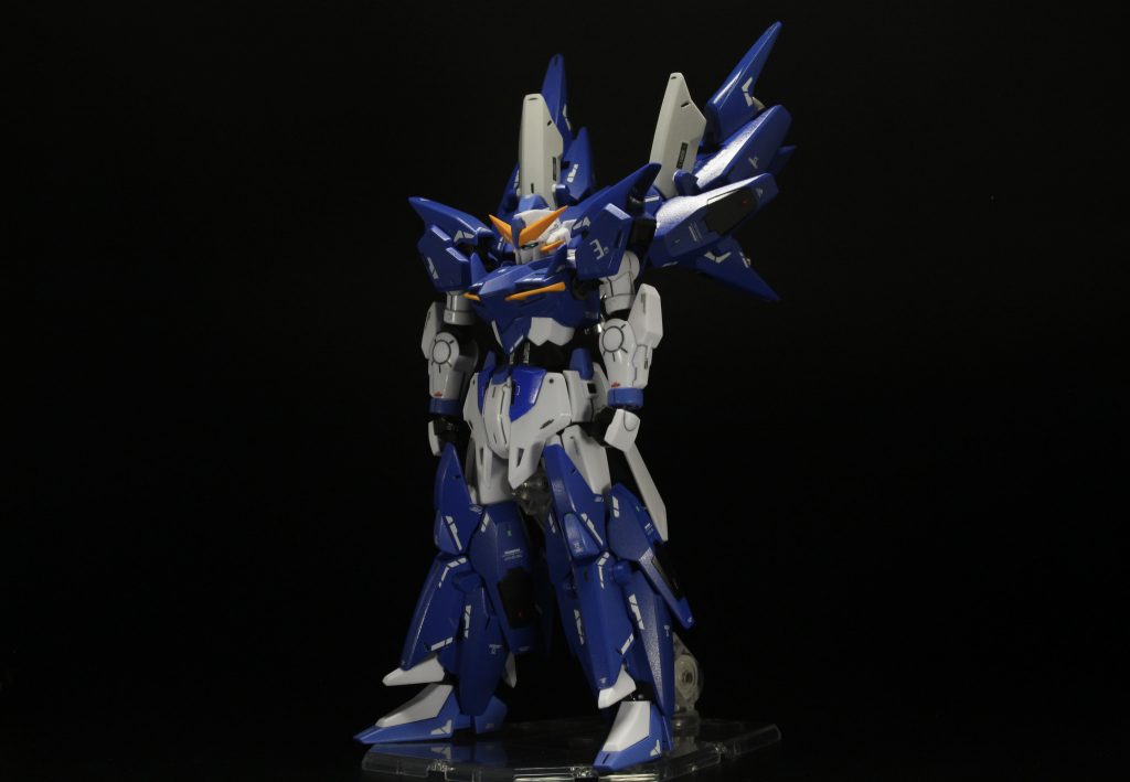 ▲フロントショット(全スラスター解放状態)