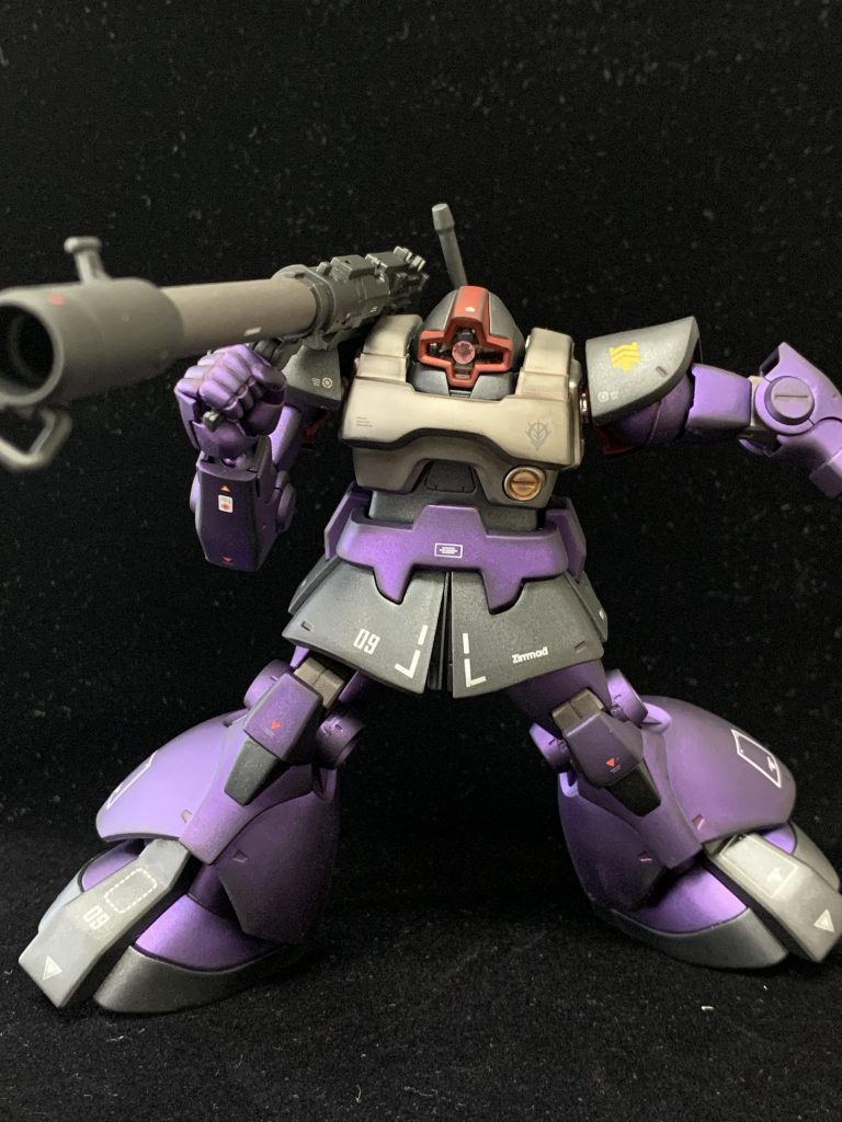 そこそこ古いキットのはずなんですが、バランスもパーツの構成も申し分ない名キットだと思います。