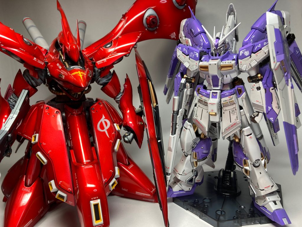 HGナイチンゲールと並べて