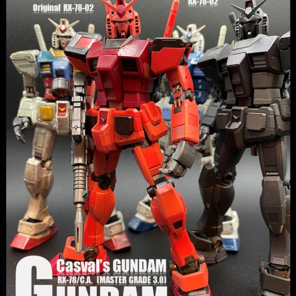 RX-78-2 GUMDAM_Ver3.0 No10 Casval’s Gundam
