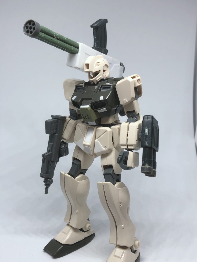 ジムコマンド　中距離支援改修機–2枚目/制作者：安定