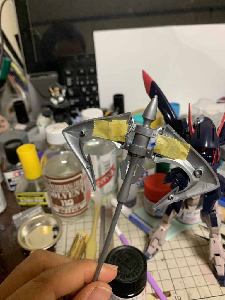 なお、バトルアンカー(破損前)はキットを2個買いしたのではありません。