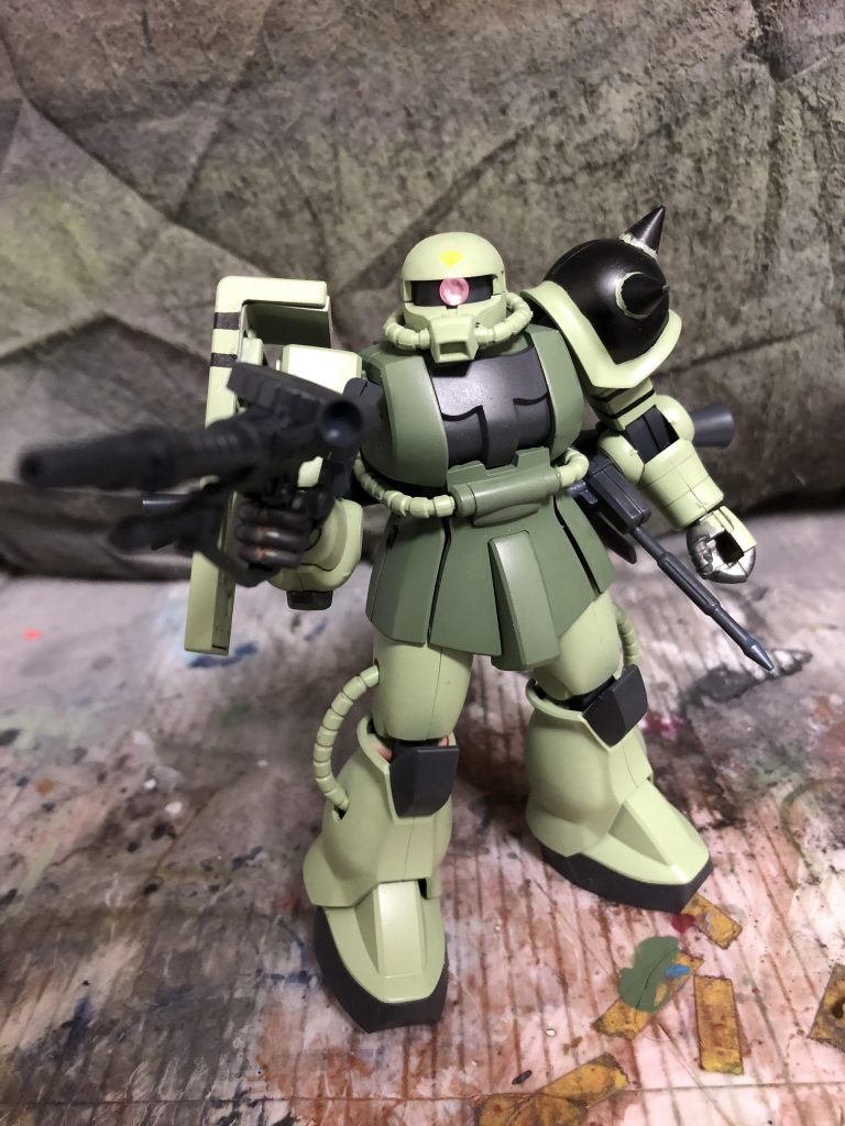 ザクⅡ(ケン・ビーダシュタット機)–2枚目/制作者：ジジさん