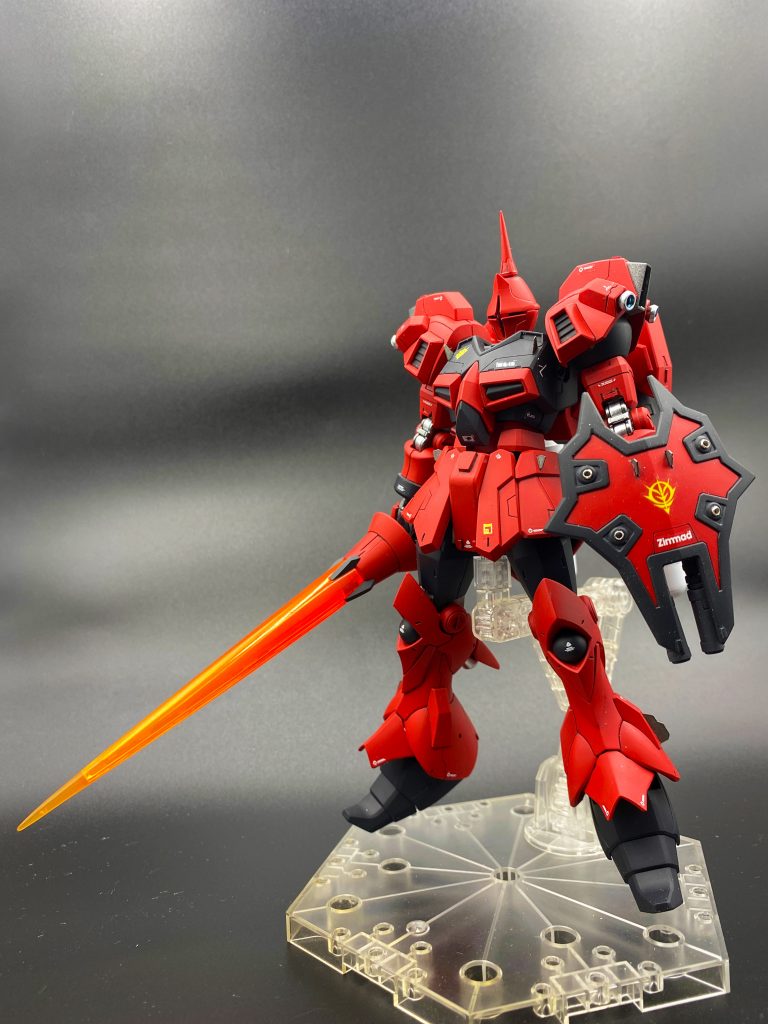 各部スジボリ、プラ板等でディテールを追加してます。