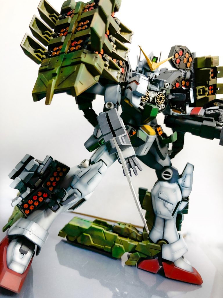 MG 1/100 XXXG-01H ガンダムヘビーアームズ EW (イーゲル装備)–3枚目/制作者：@Nekohige0511