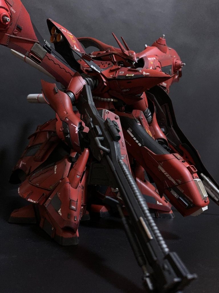 ロングライフルの色が上手く行かなくて 結局ガンメタです 武器の色は毎回悩んでいます メカサフスーパーヘヴィで安定かな?