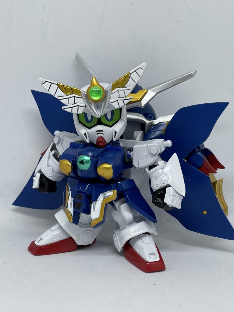 軽装形態。普段はあまり作らないのですが特徴的なのでチャレンジしてみました。