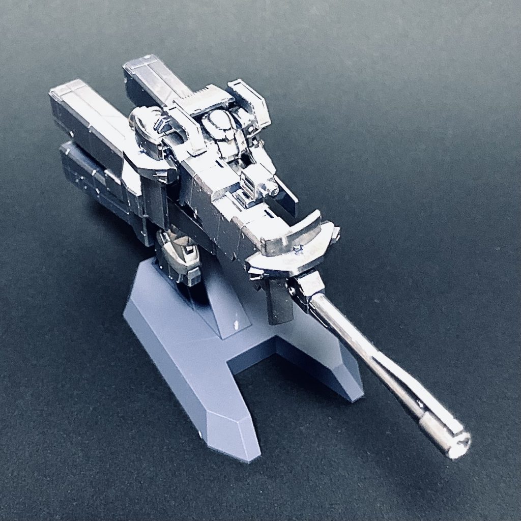 銀メタ塗装の上にコッパー（銅色）を乗せようと思ったのですが、コッパーがうまく発色してくれず😢