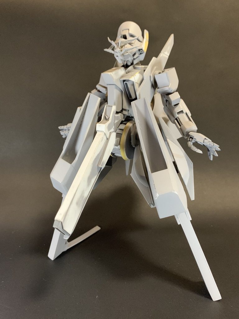 本当は全身できてるんですけど全身可動できるように作ってしまったがためにクリアランスやらディティールやら間に合わずヴィネットにしました