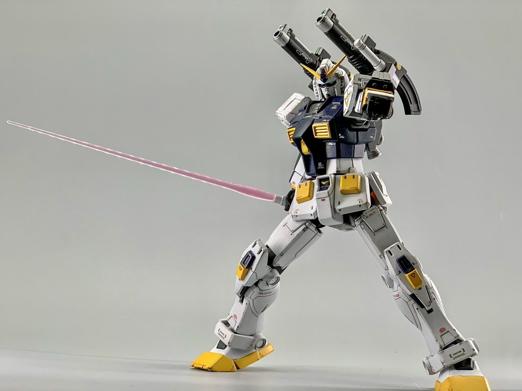 この作品の作成はイメージが出来ていて、改造も比較的簡単なものなのでかなりスムーズに進みました。