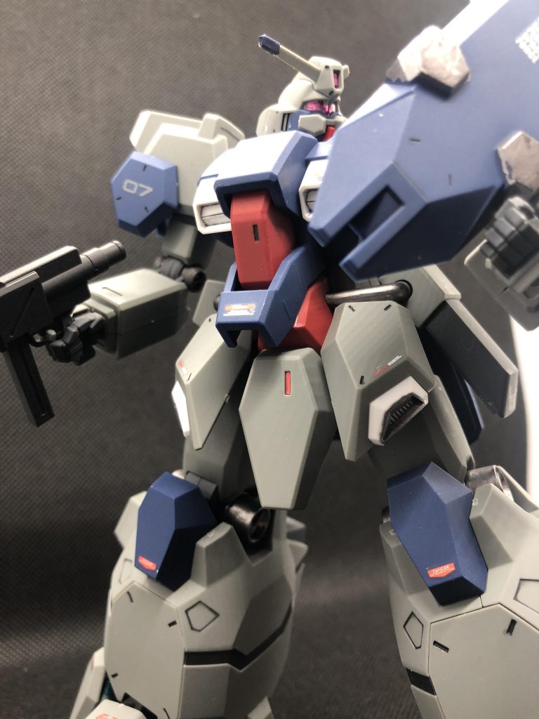 スミイレ、部分塗装、水転写デカール、つや消し、でこのデキ。鬼クッソカッコいい、、