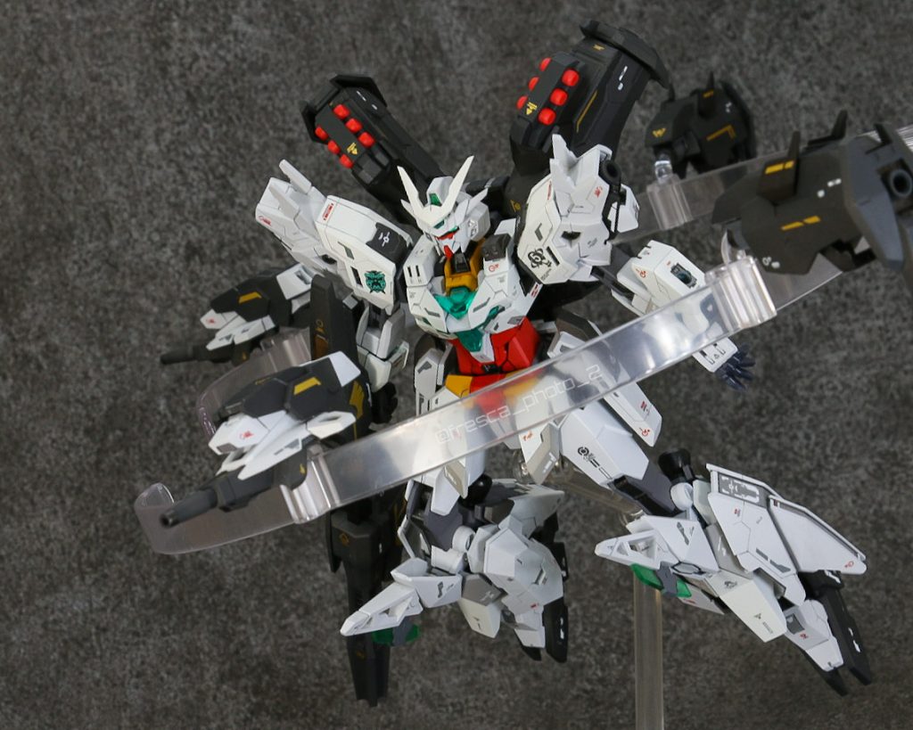 クリアランス確保はしていますが、物理的な稼働制約があるのであまり振り切ったポーズはとれません。ポージングも加味した工作が今後の課題。