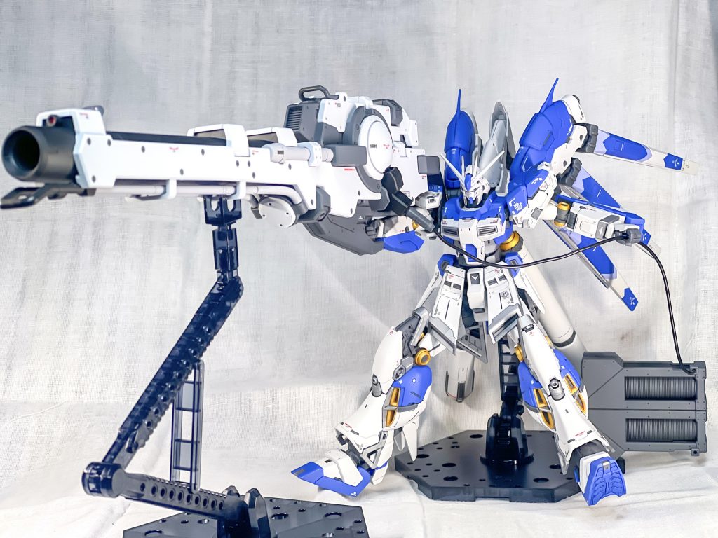 プレバン限定のハイパーメガバズーカランチャーと組み合わせて。