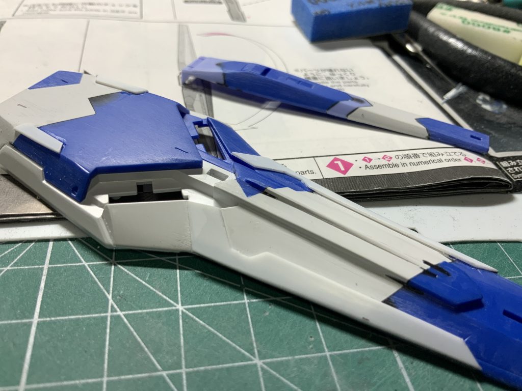 スポンジヤスリしか持ってなかったのでしんどかった段差消し