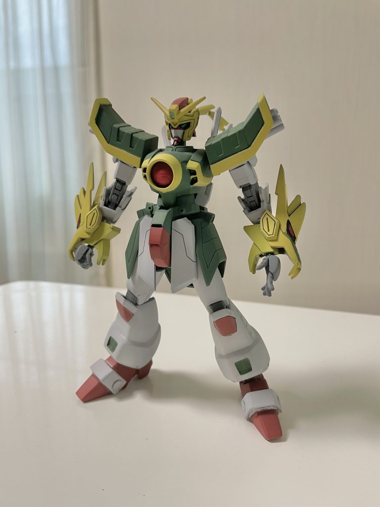 旧キットドラゴンガンダム ミキシング–2枚目/制作者:NbHaruto