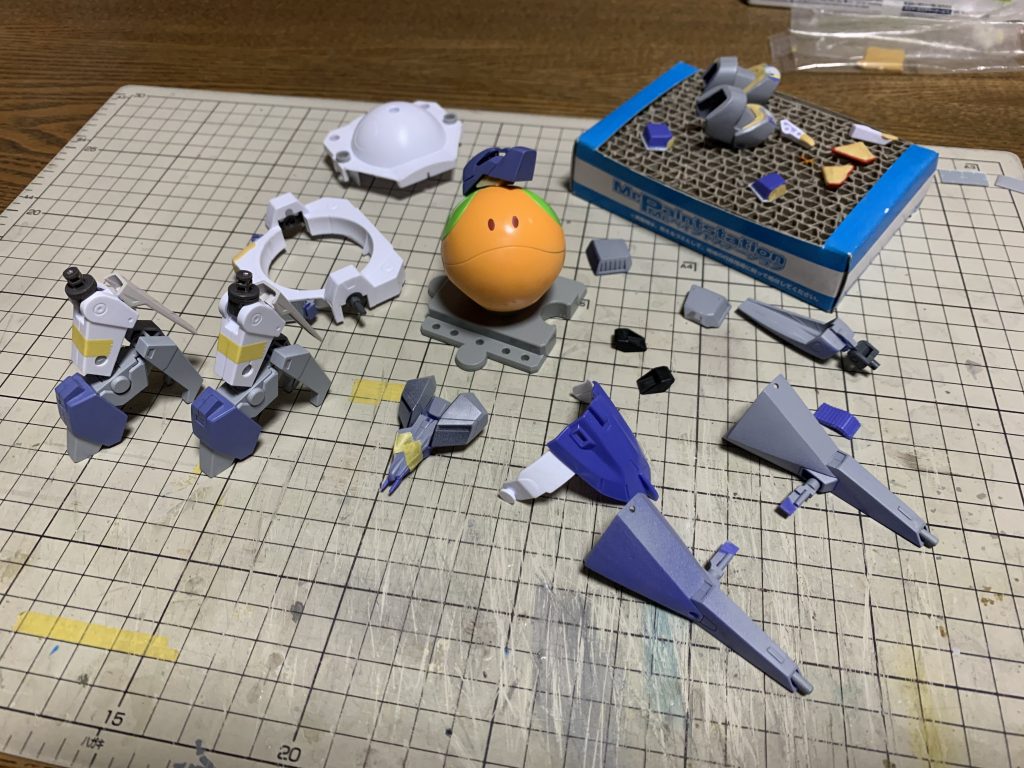 でもやっぱり、HGも要所要所に混ぜる事に。