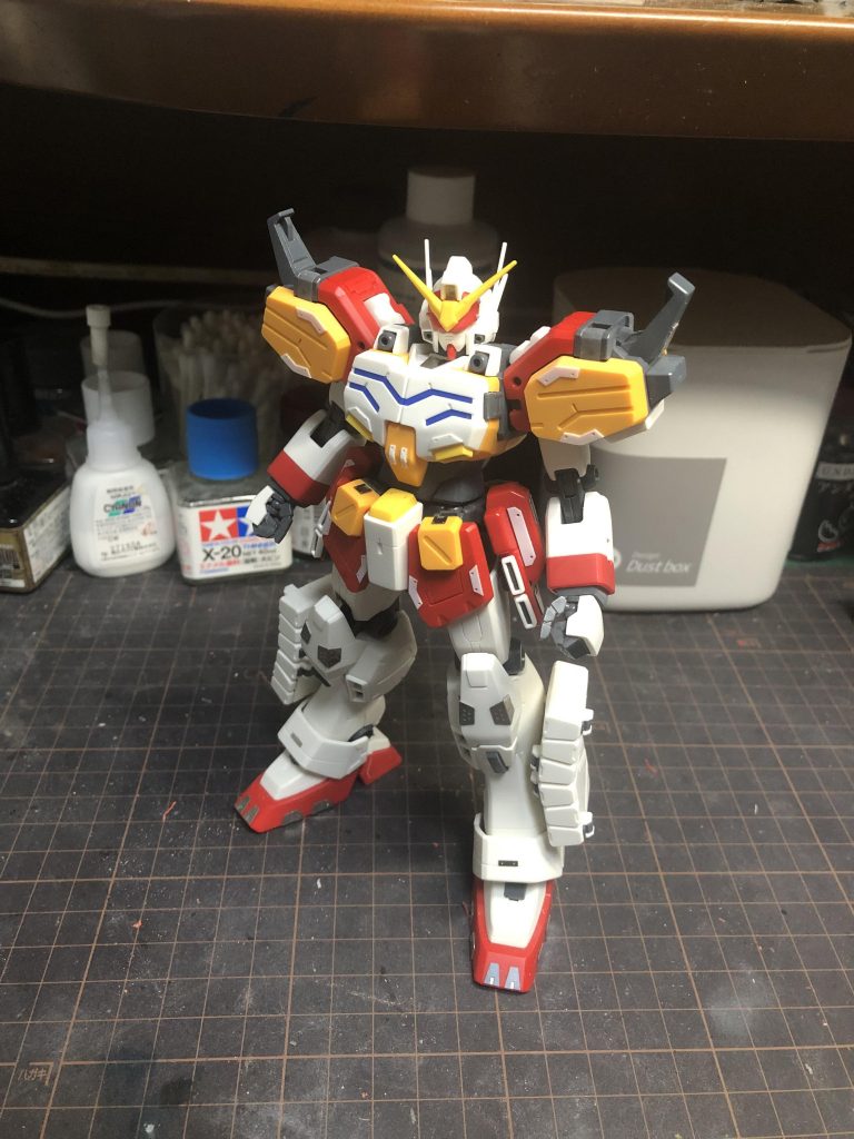 胴体と肩のディテールアップ完了！