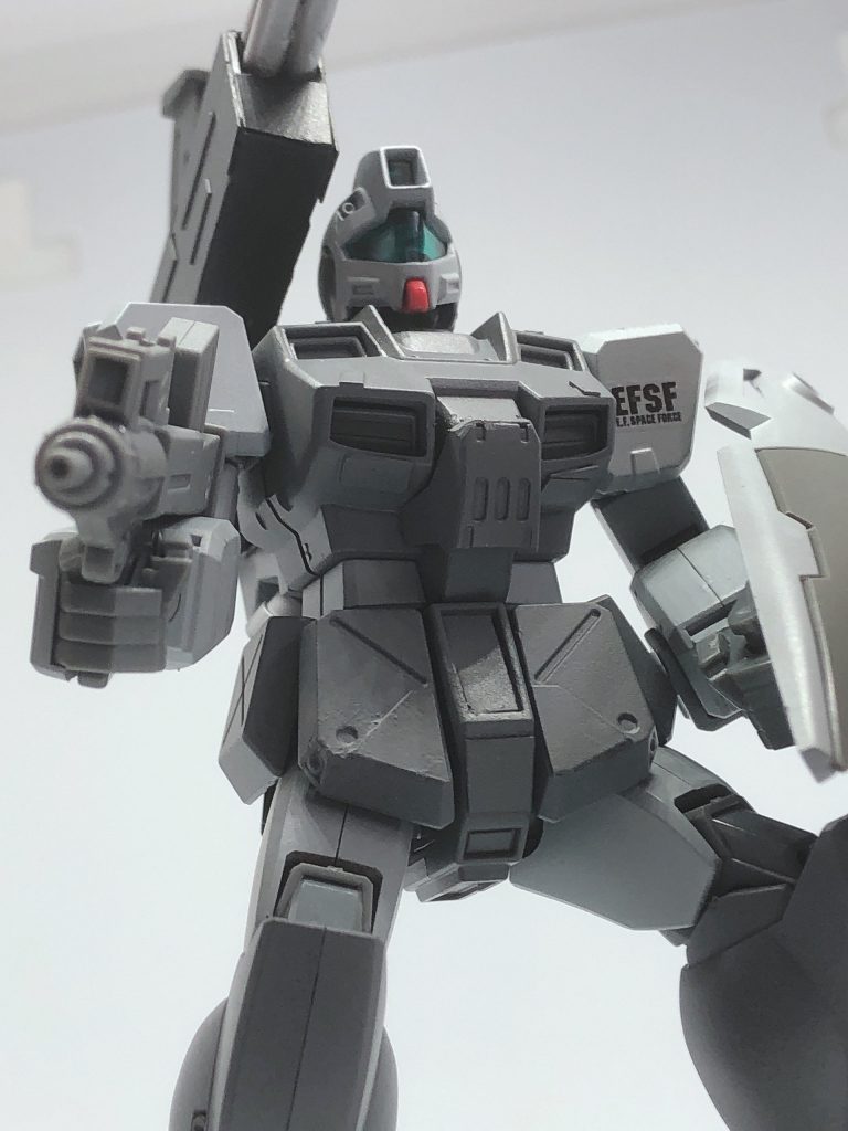 腕の補助火器はダン戦のデクーのスキャッターガンを加工して作りました