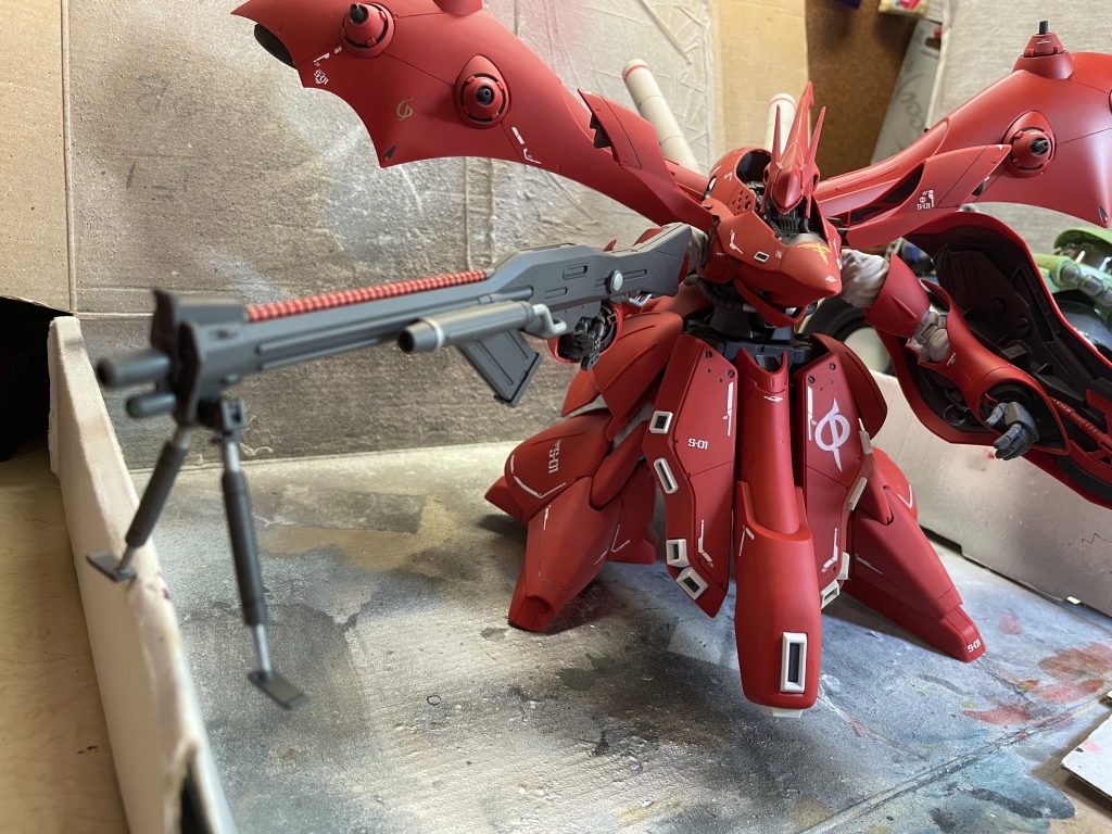 バイポッド展開して狙撃。