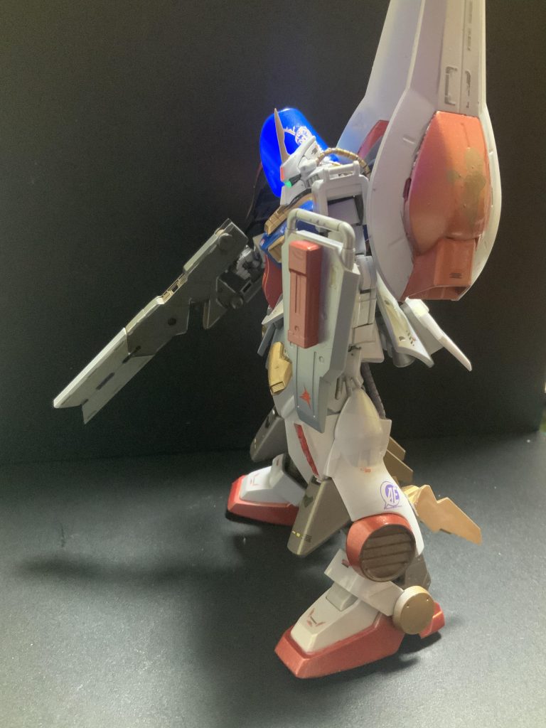 「ベルトーチカ、ここまでするのかい」「アムロ、甘いわよ カミーユになめらたのよ」HGディジェ RX-78Ver–9枚目/制作者:sora