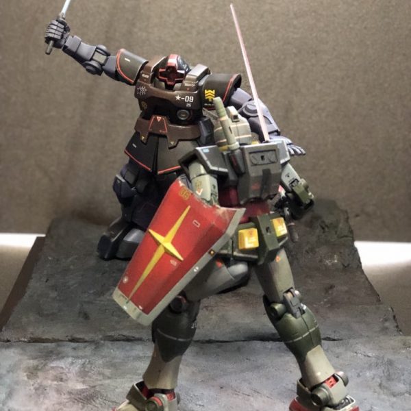 哀戦士のポスター風