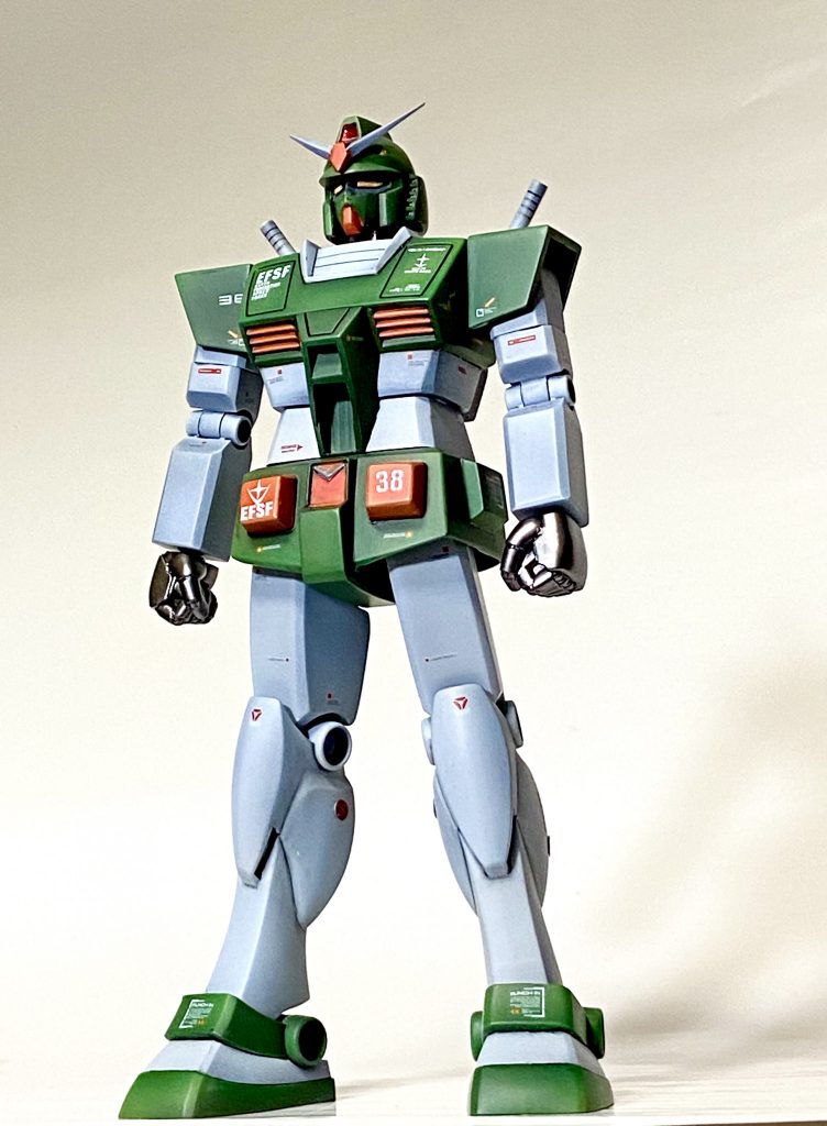 旧キット1／100フルアーマーガンダム–3枚目/制作者：クニ