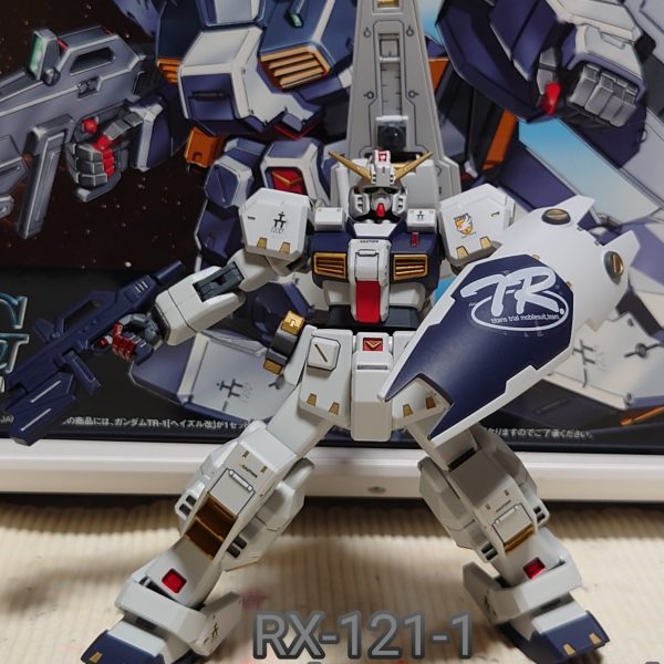 ヘイズル改 部分塗装・スミ入れ・トップコート