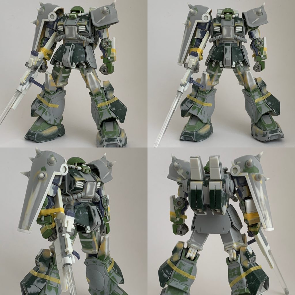 サフ前の組み立てショット。