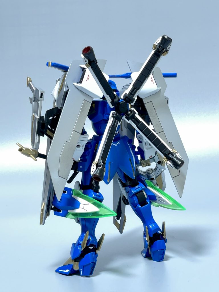 背面です!クロスボーンのスラスターをゲット出来たのはラッキーでした☺️