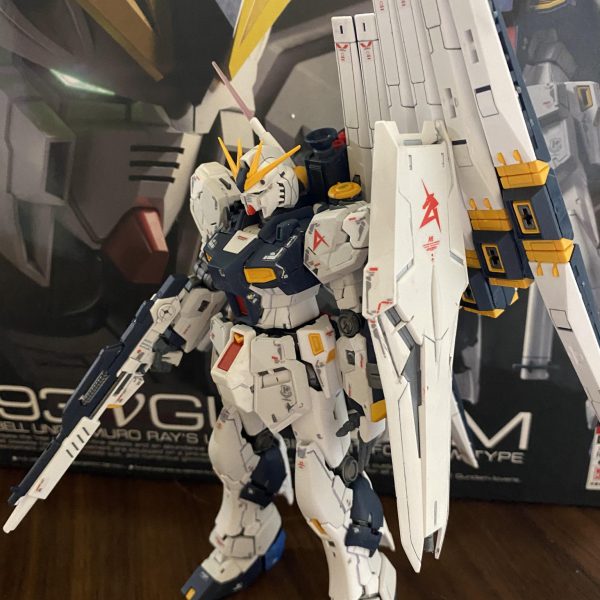 RGνガンダム初塗装