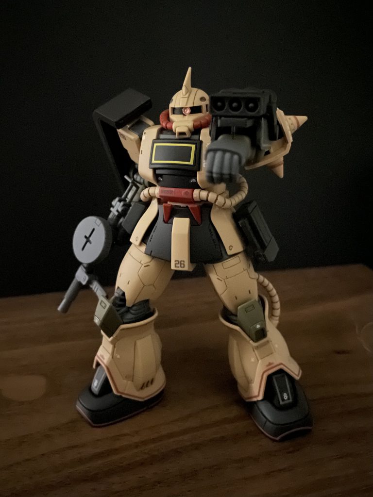 MSDシリーズはMSVのマーキングを再現したシールがついてるのでいいですね。出来れば水転写デカールのほうがうれしいですが。