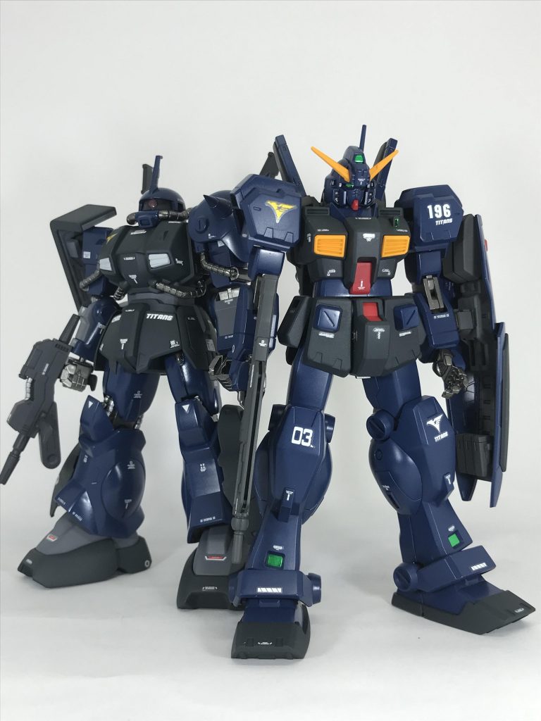 おまけその2。前回投稿のハイザック君とのツーショット。ゼットコン参戦はこれで打ち止めです。次回作のベース機は何にしようか現在思案中です。良かったら、また見てやって下さい。