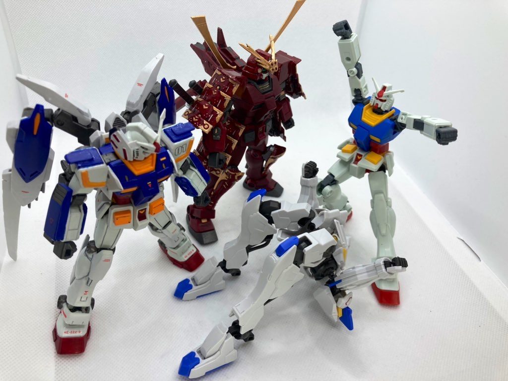 パーツを提供してもらったガンダムさんとバエルさんには感謝(༎ຶ⌑༎ຶ)