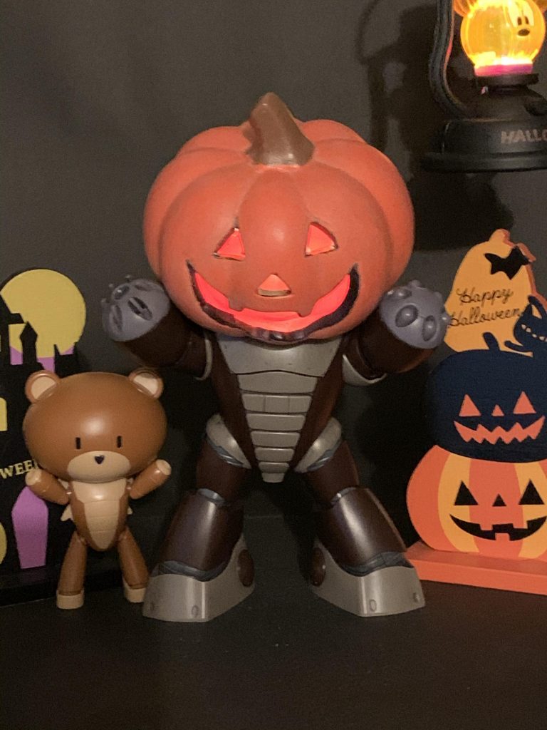 去年の同じ企画の写真( ﾟ∀ﾟ)･∵. ｸﾞﾊｯ!!頭かえただけ(´ε｀；)塗装もなしでつや消しトップコートしただけでした(￣▽￣;)