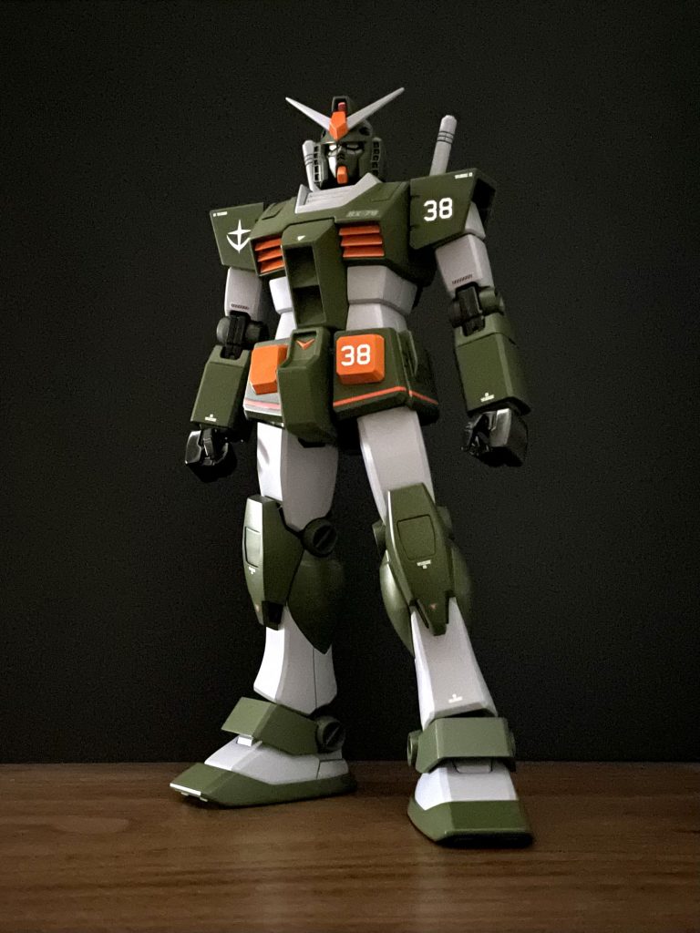 墨入れ、デカール貼りつけて完成。