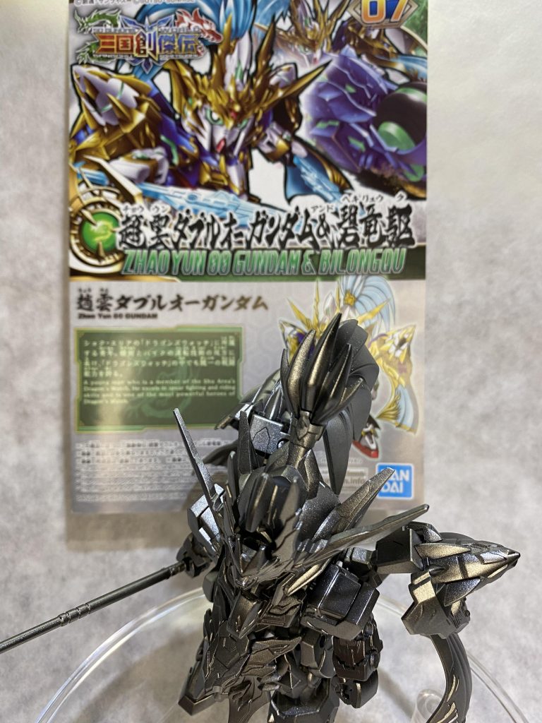 趙雲ダブルオー&軍馬の銅像–2枚目/制作者：@kazoo192365901