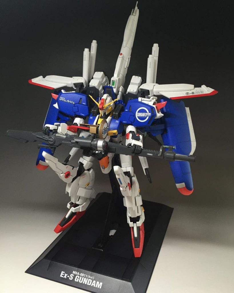 Ex-Sガンダム(部分塗装)–2枚目/制作者:ケイピー
