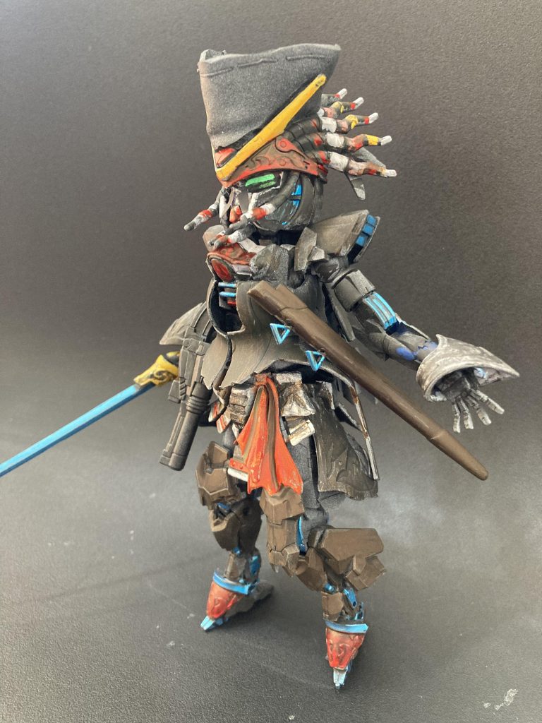 あの海賊映画に脳内リンク、そしてさらに寄せてしまおうと挑戦です\(//∇//)