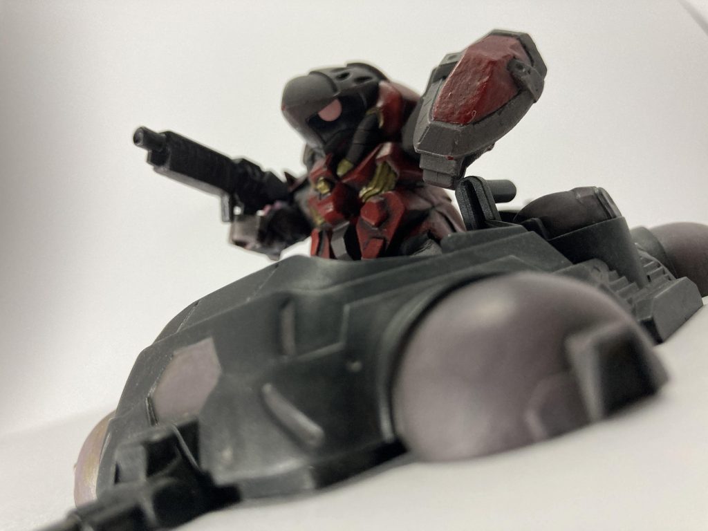 アオリ気味に撮影