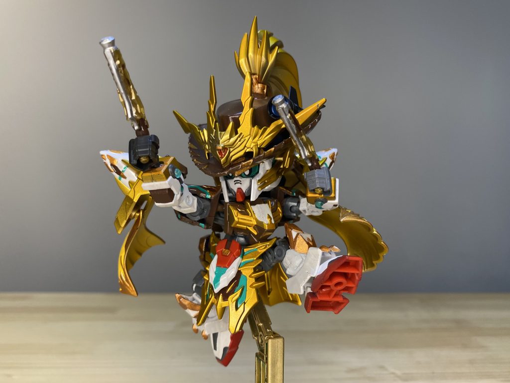 関節も改造を入れているのでよく動きます。ボールデンアームズの便利さには本当に驚かされるばかり。