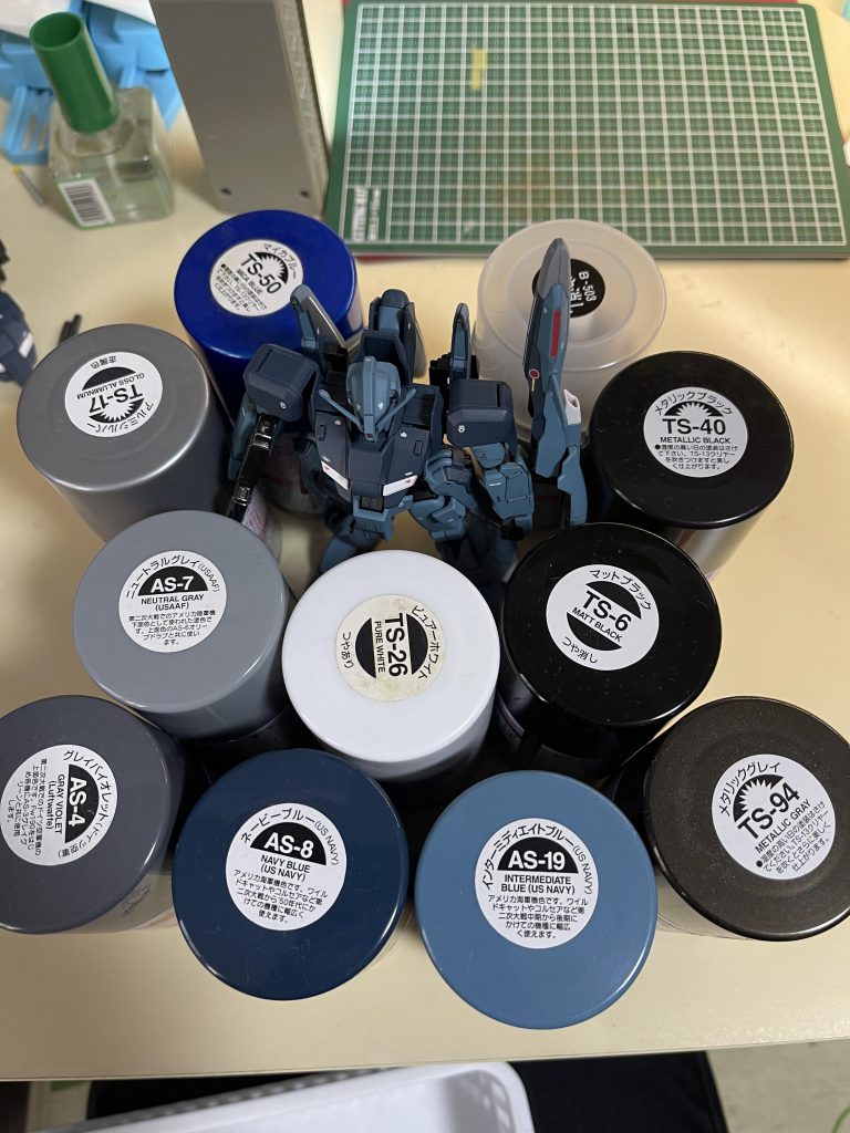 今回使用した缶スプレーですタミヤのエアーモデルスプレーは落ち着いた色が多く、お気に入りです最後まで閲覧ありがとうございましたまたよろしくお願いします♪
