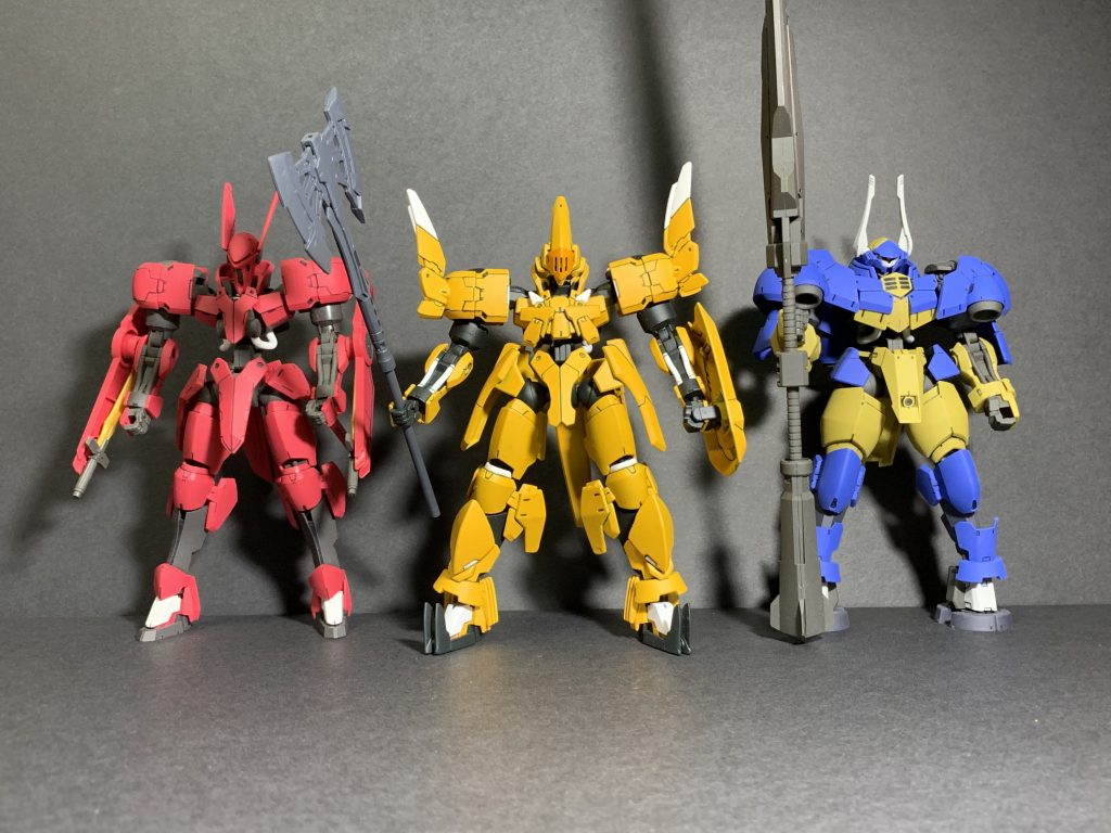 最後に他のヴァルキュリアフレームと揃ってオルトリンデもキット化してくれ〜